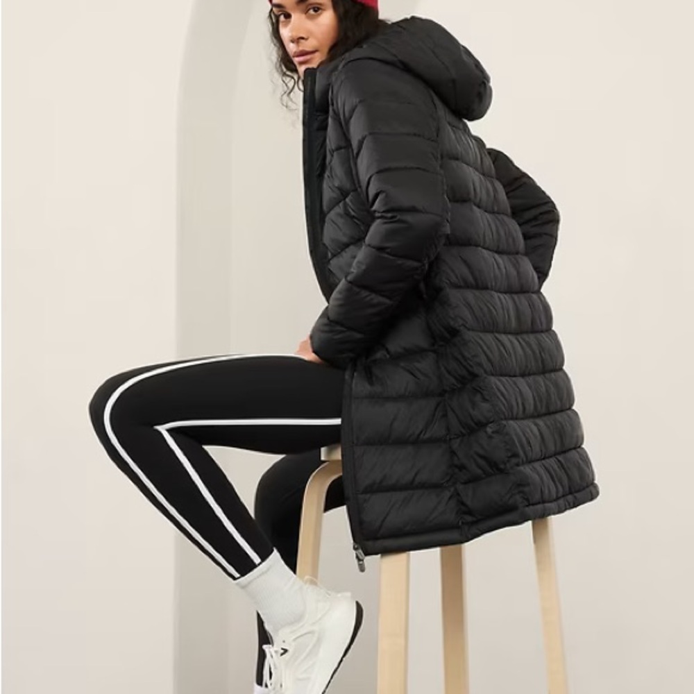NWT Athleta Aire Puffer Parka XS